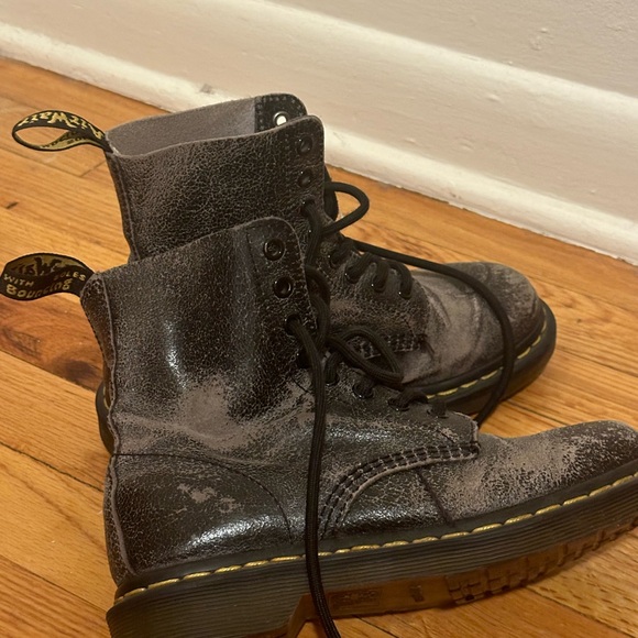 Dr. Martens Black Lace-Up Boots - Picture 2 of 4